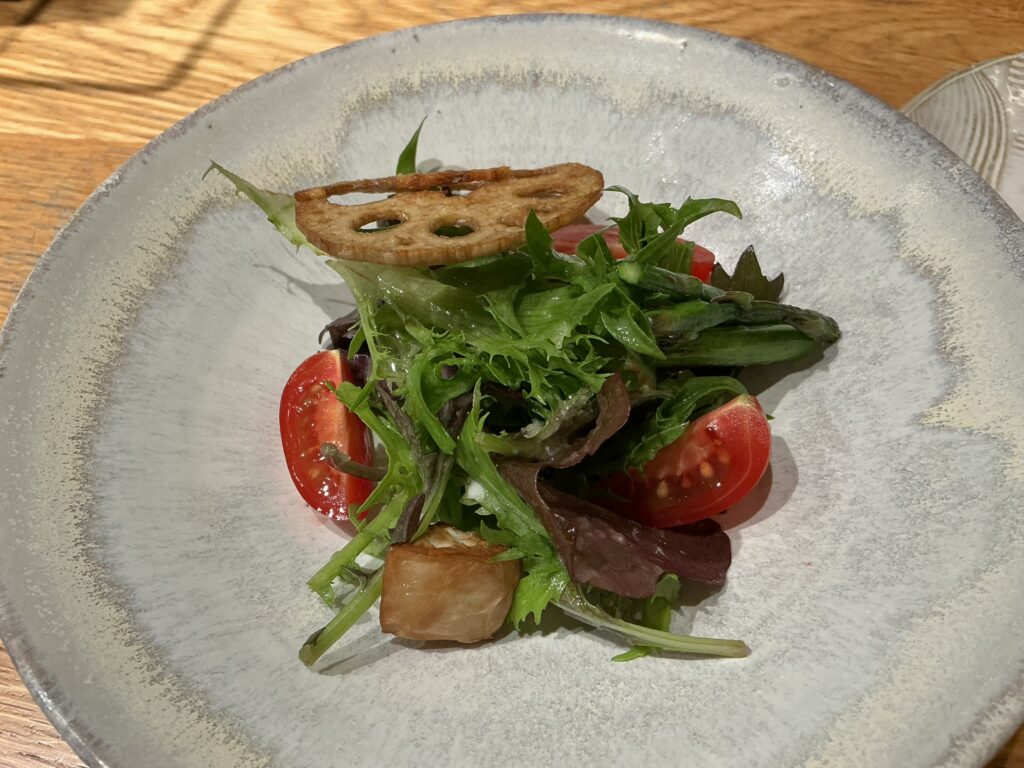 ホルモン焼婁熊東京の久松農園 野菜の「サラダ」〜こだわりのトマトと共に〜