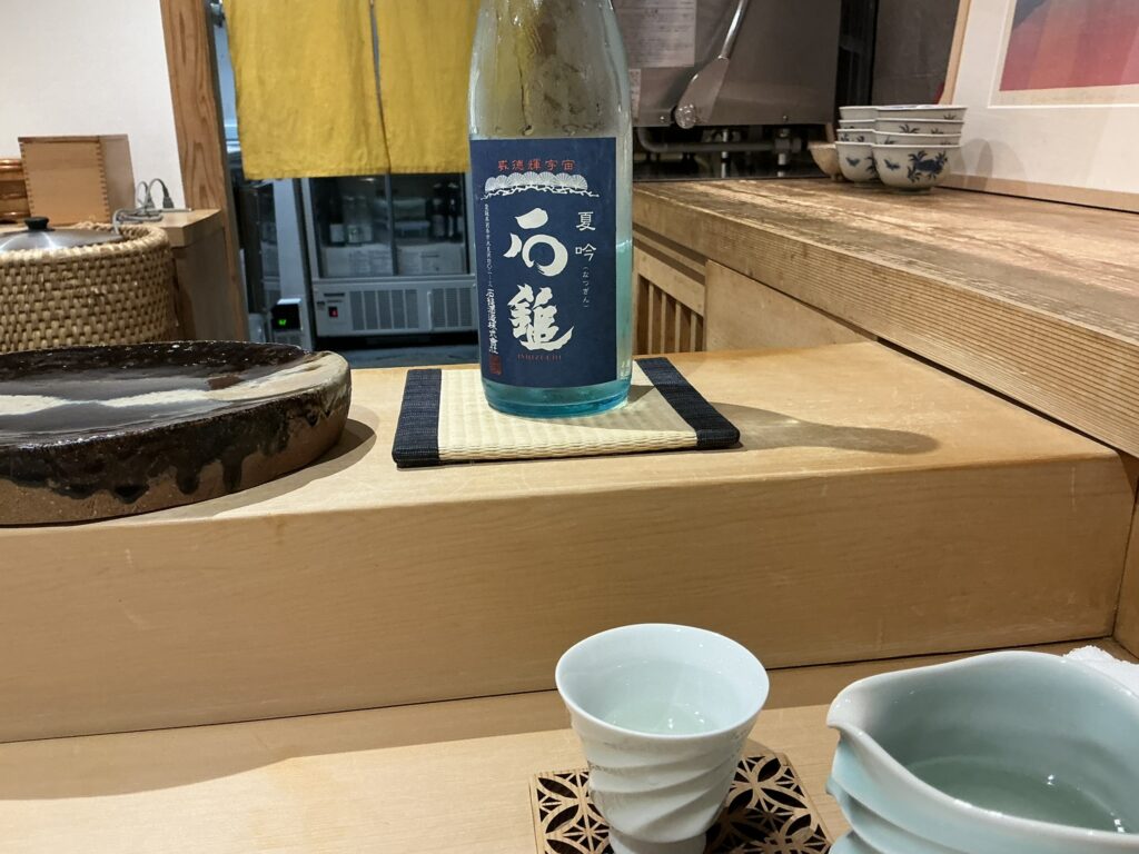 鮨美幸の日本酒