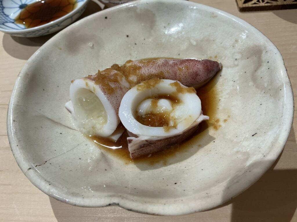 鮨美幸のヤリイカ