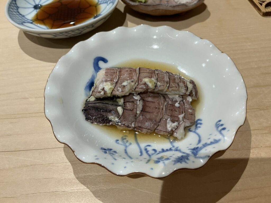 鮨美幸のシャコ