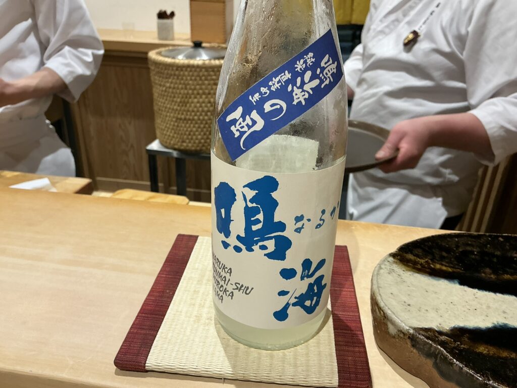 鮨美幸の日本酒