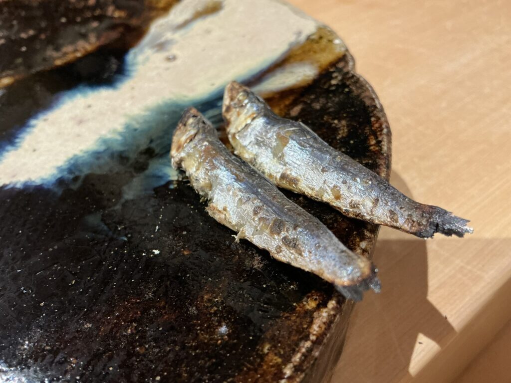 鮨美幸のヒラオイワシ