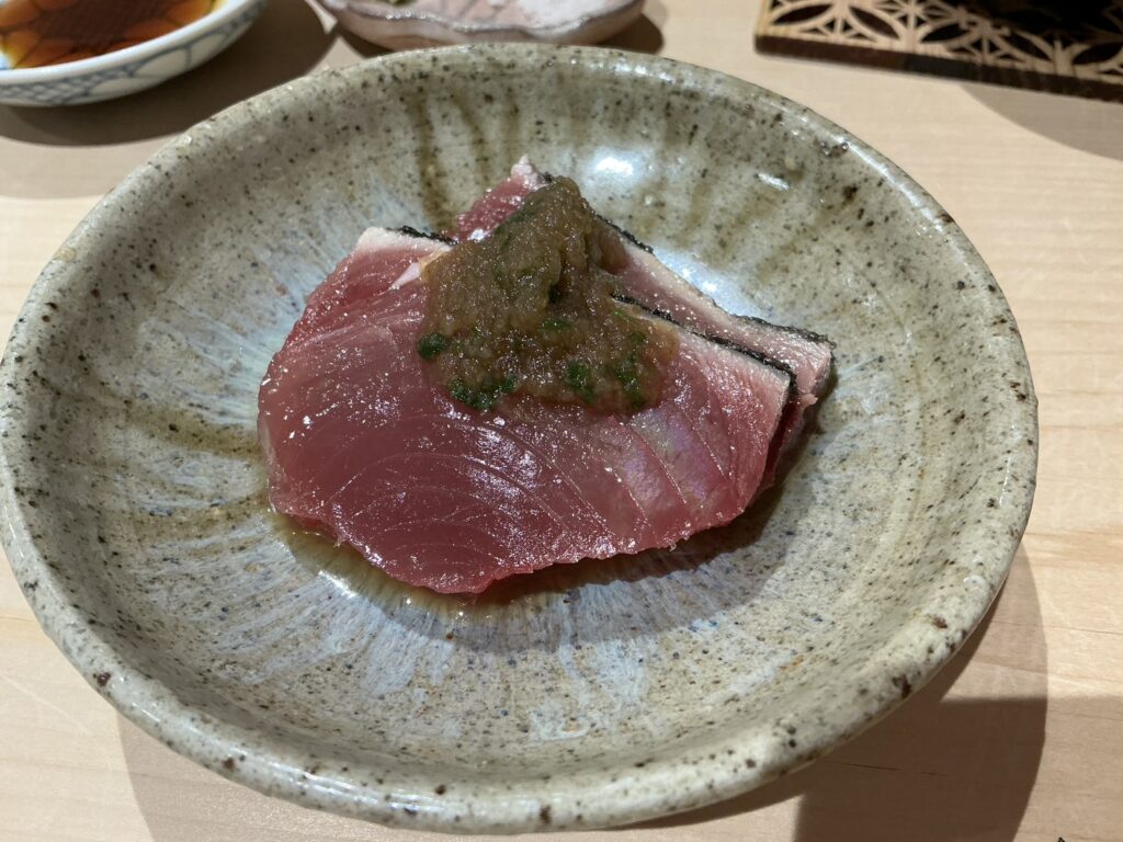 鮨美幸のカツオ