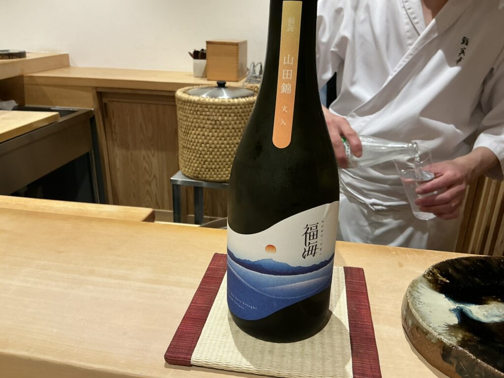 鮨美幸の日本酒