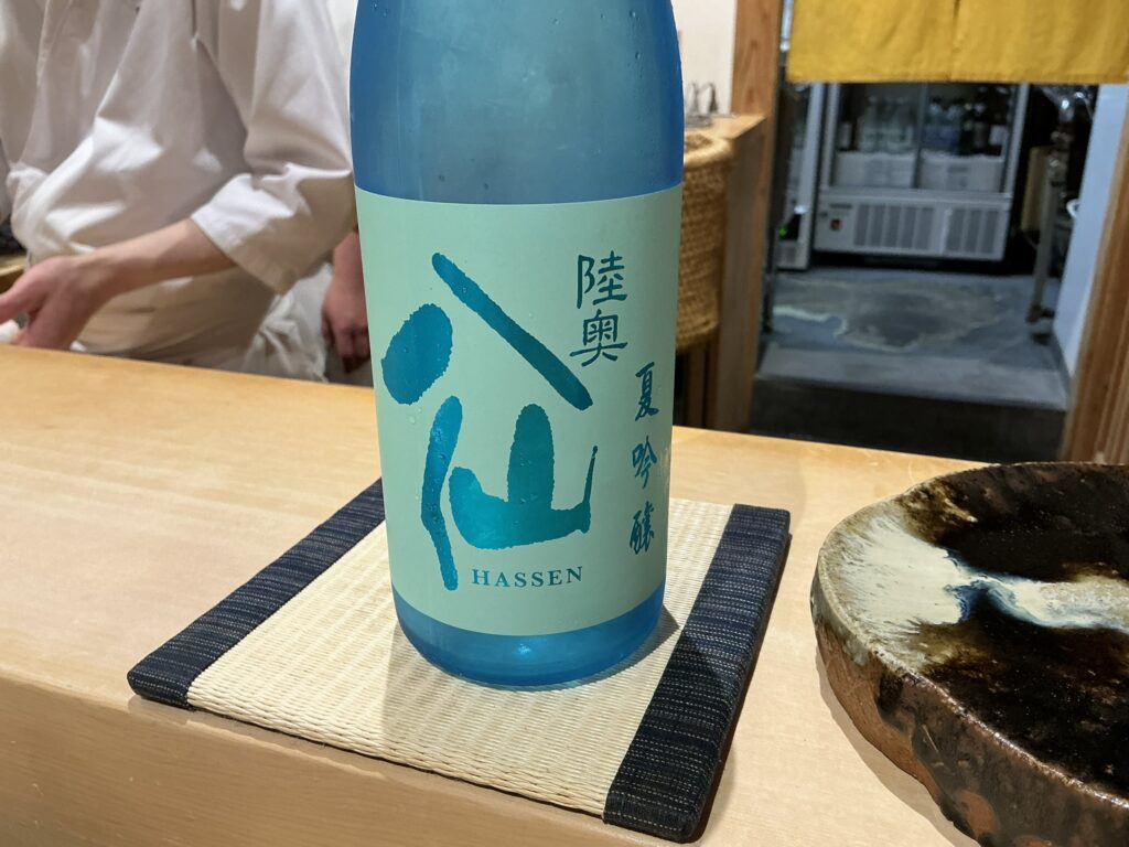鮨美幸の日本酒