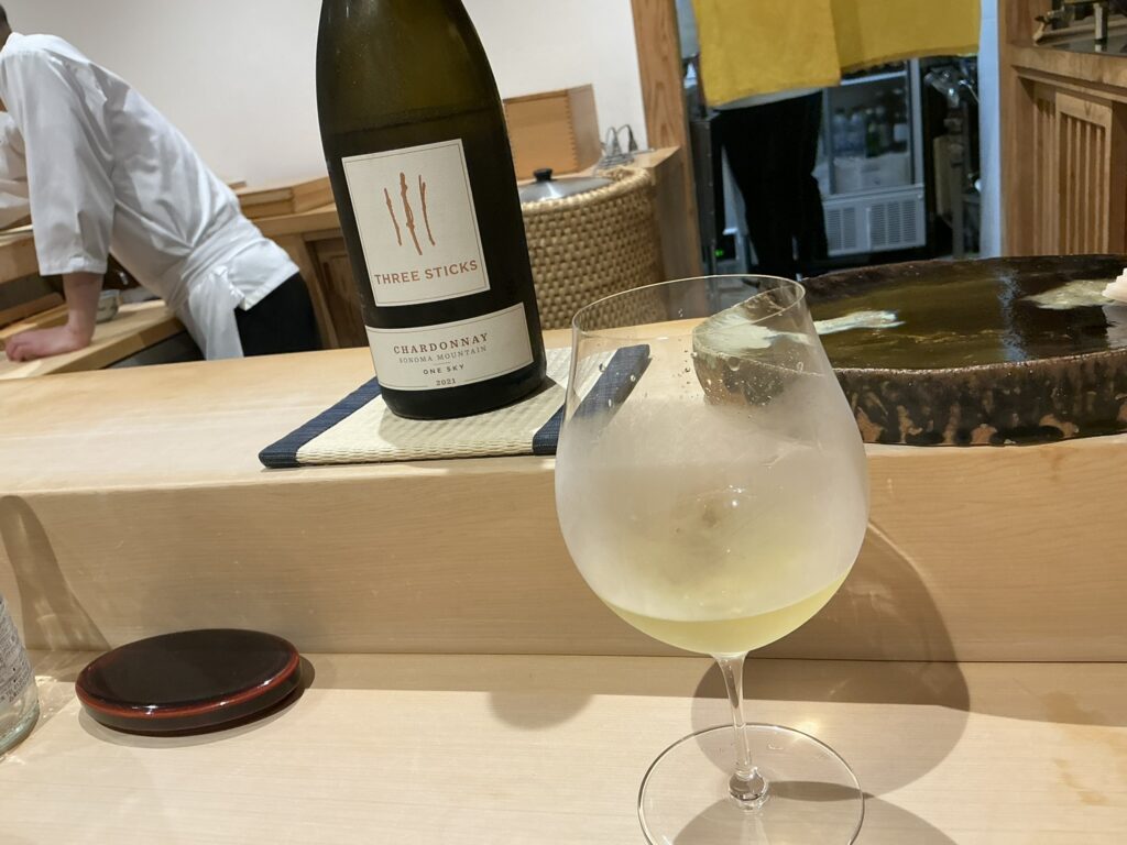 鮨美幸の白ワイン