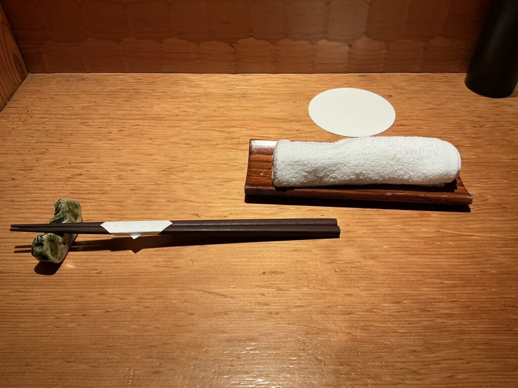 焼鳥嘉とうのカウンターセット