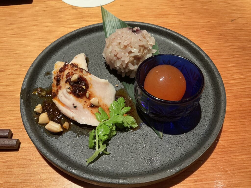 焼鳥嘉とうの前菜