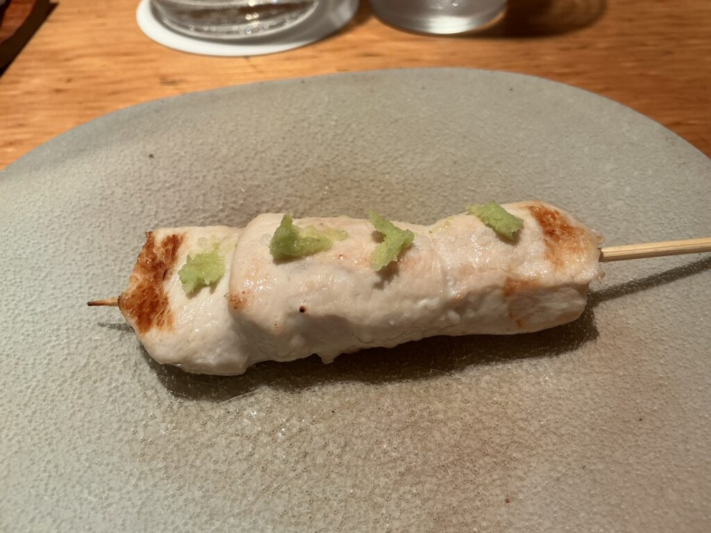 焼鳥嘉とうのさび焼き