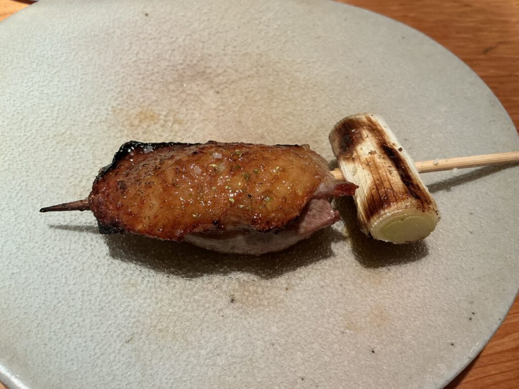 焼鳥嘉とうのソリ