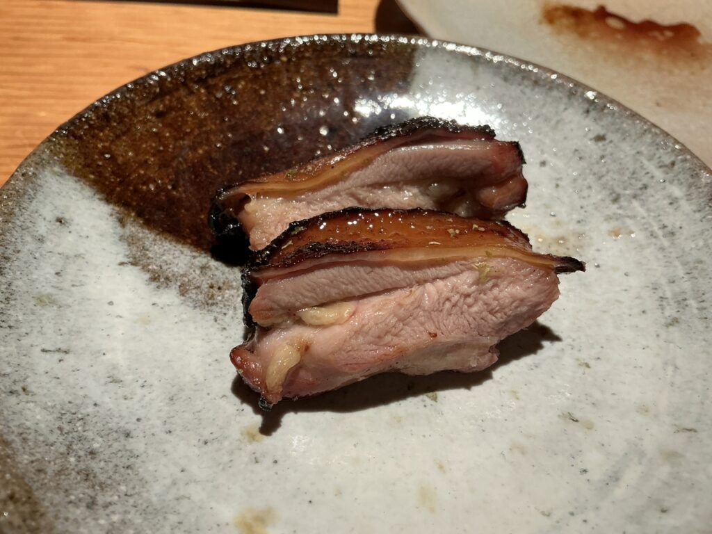 焼鳥嘉とうのモモトロ