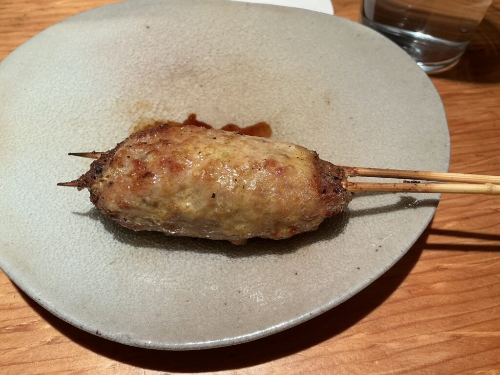 焼鳥嘉とうのつくね