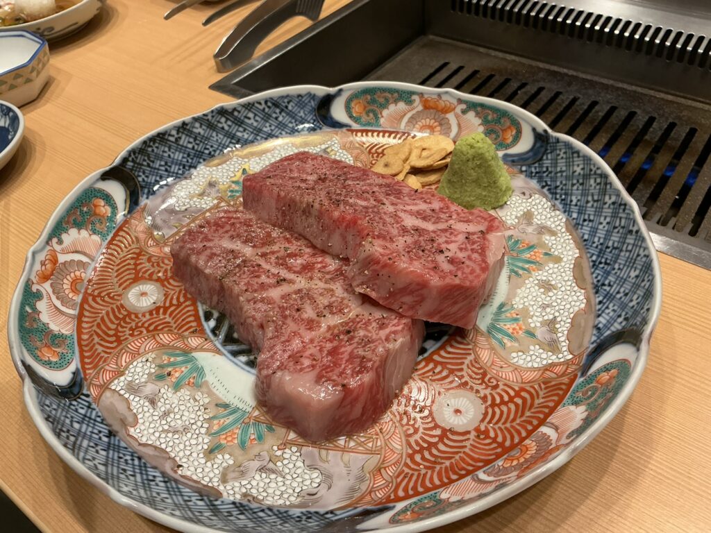 神戸焼肉金虎のリブシン