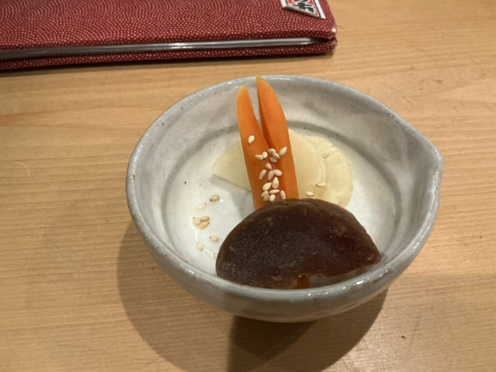 蛇の市のお漬物