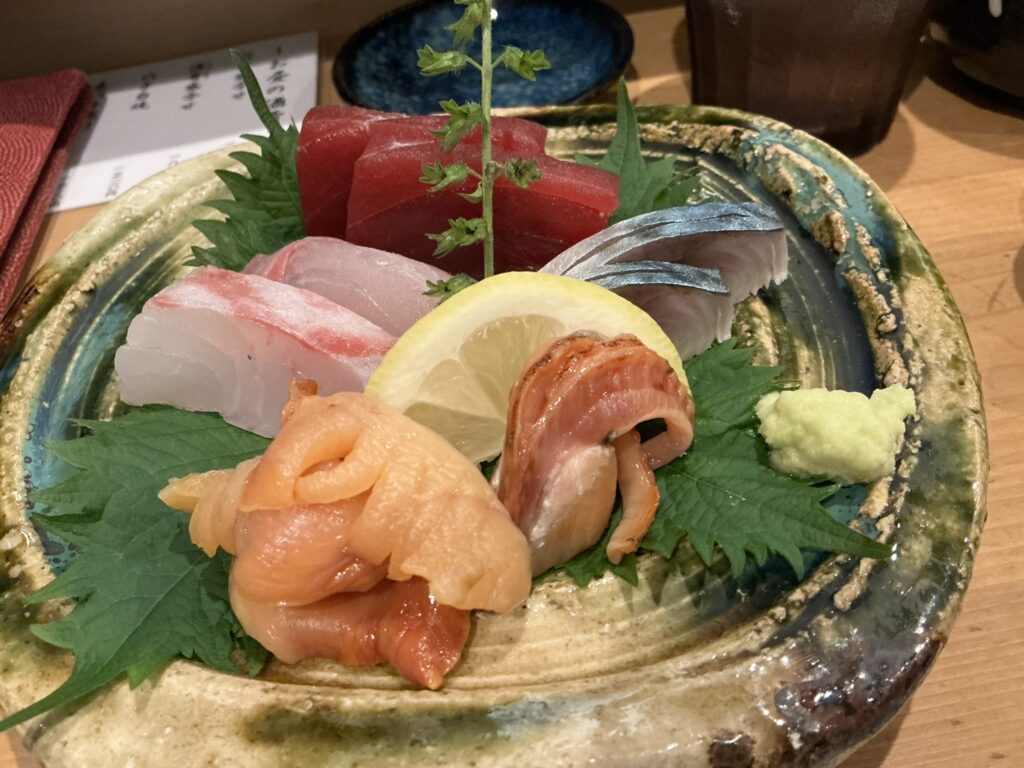 蛇の市のお造り