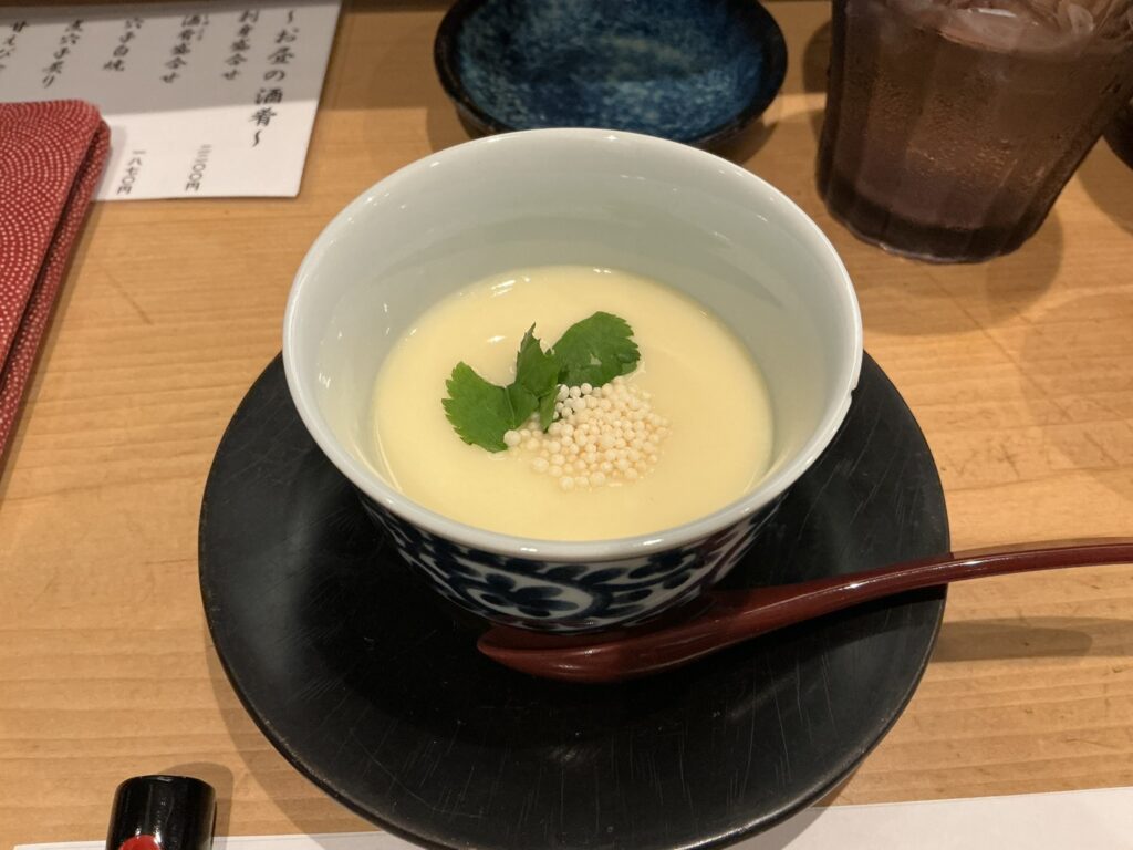 蛇の市の茶碗蒸し