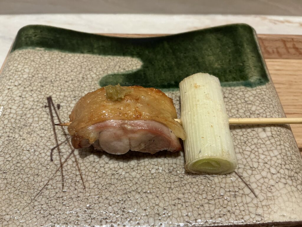 焼鳥にしきのネギマ