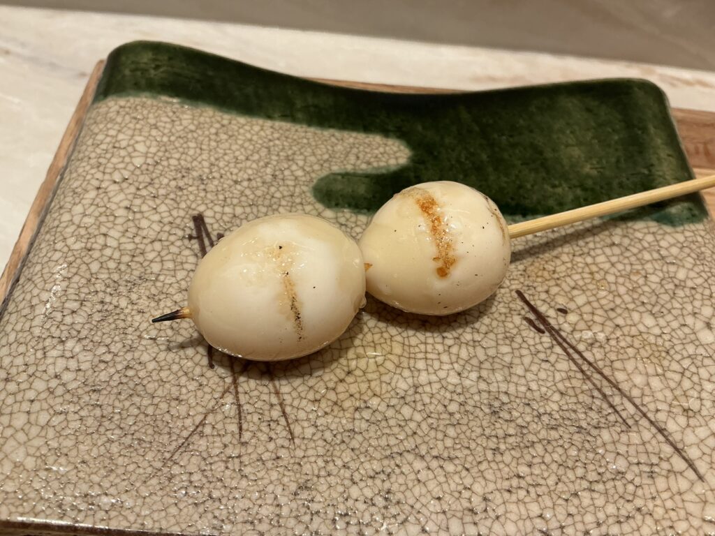 焼鳥にしきのウズラ