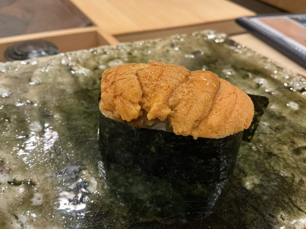 鮨桂太のウニ