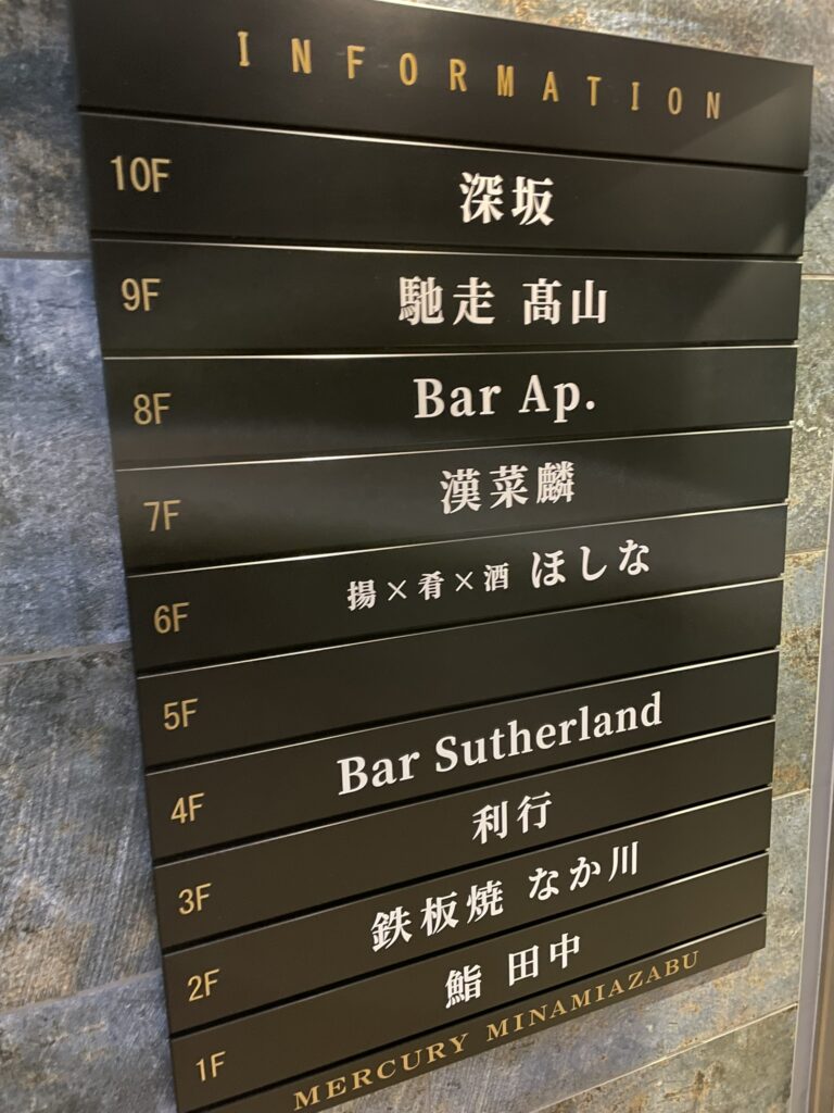 馳走 髙山の看板