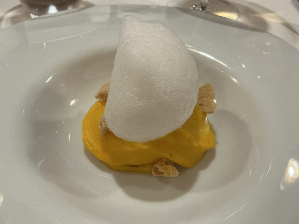 イル プレージョのカボチャとフォアグラ 濃厚に軽やかに