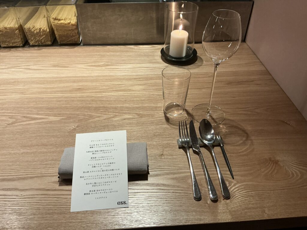 ess.のカウンターセット