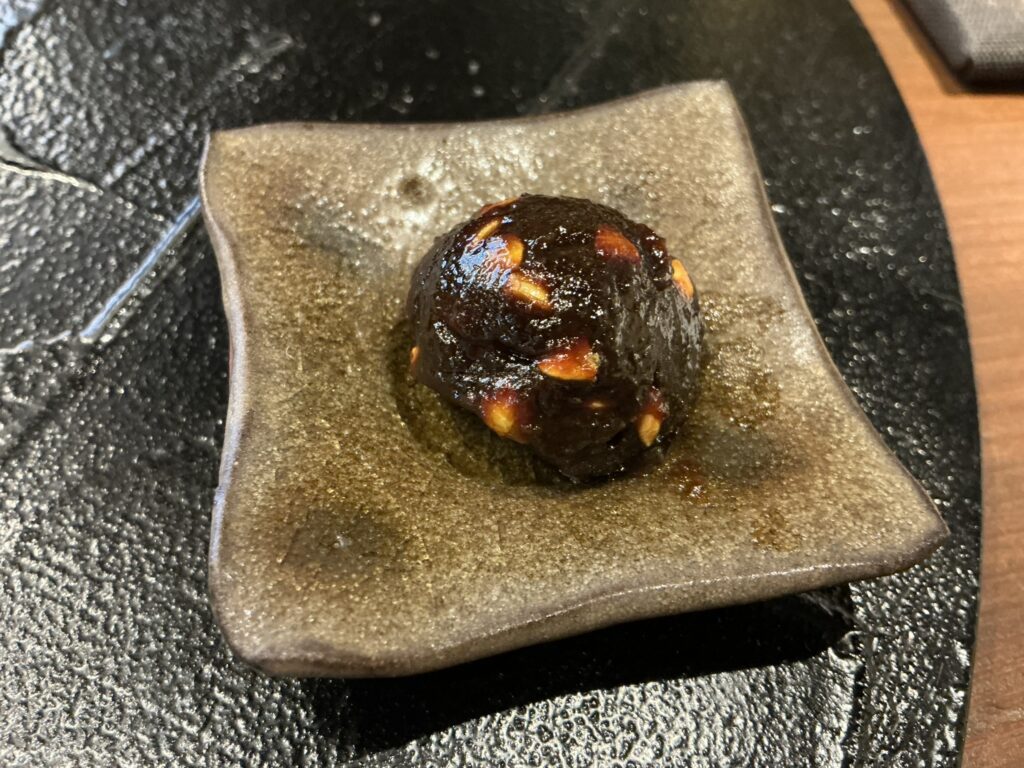 天々蕎々うめ庵の蕎麦味噌