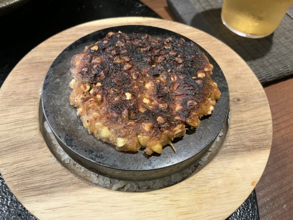 天々蕎々うめ庵の焼き味噌