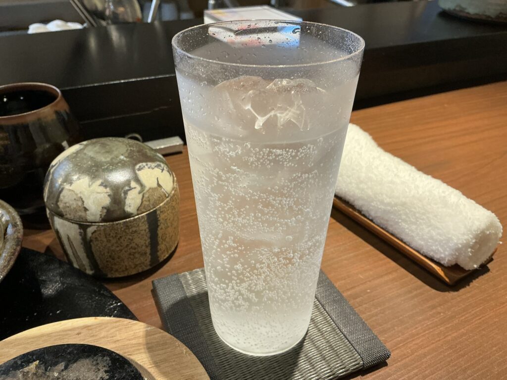 天々蕎々うめ庵の蕎麦焼酎