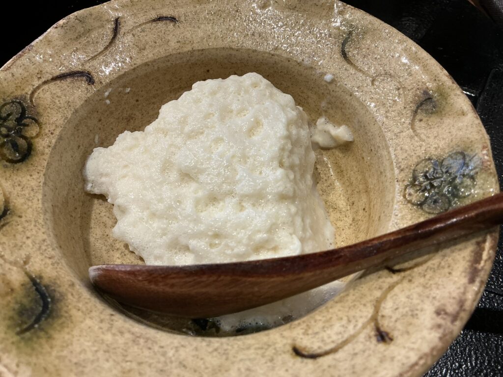 天々蕎々うめ庵のねむり豆腐