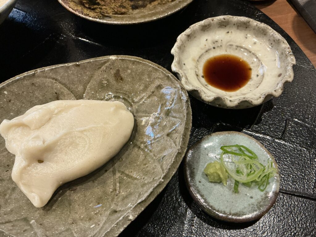 天々蕎々うめ庵のそばがき