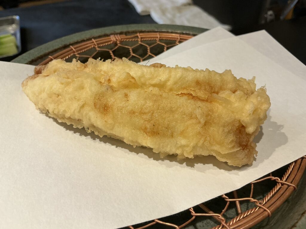 天々蕎々うめ庵のギンポ