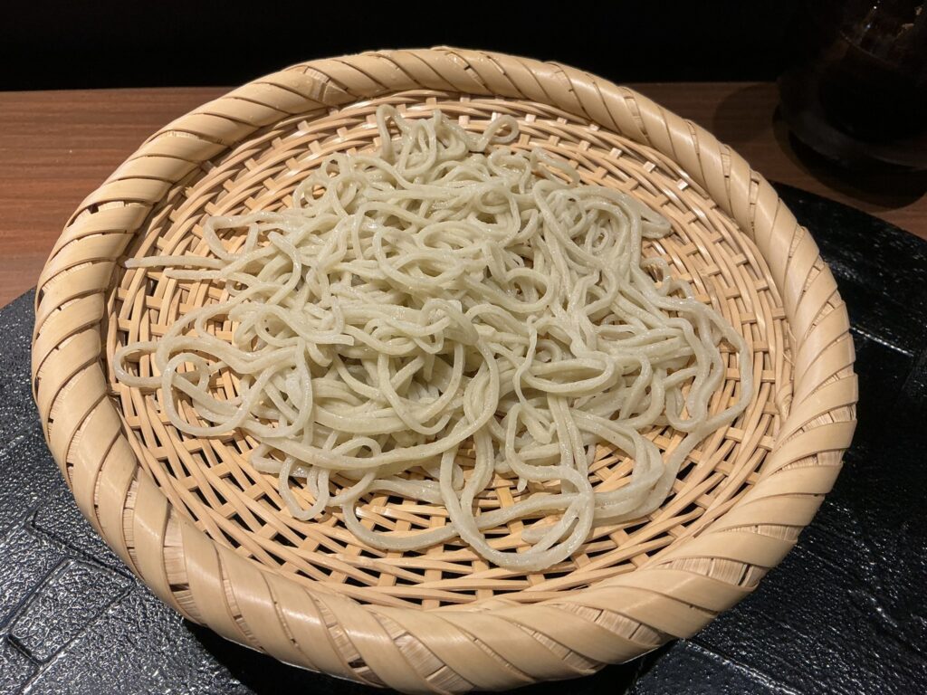 天々蕎々うめ庵のせいろ