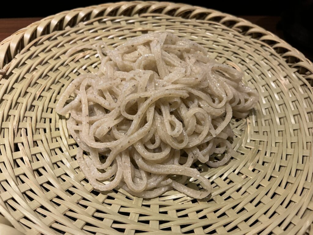 天々蕎々うめ庵の田舎せいろ