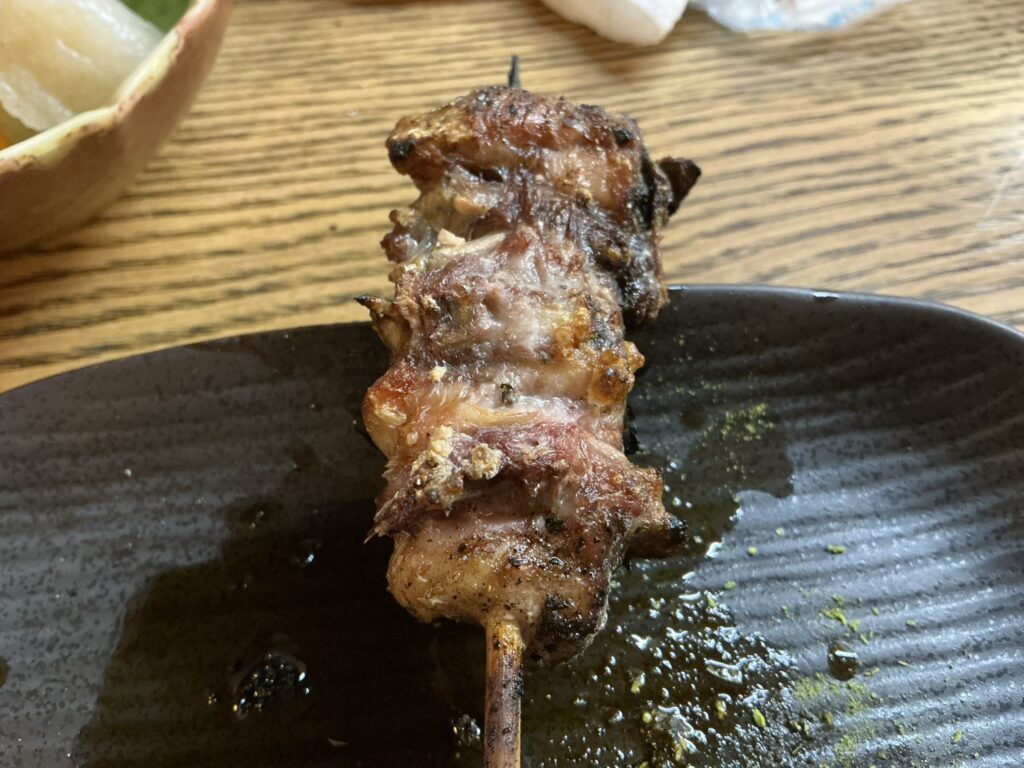 かぶとのえり焼き(天然)