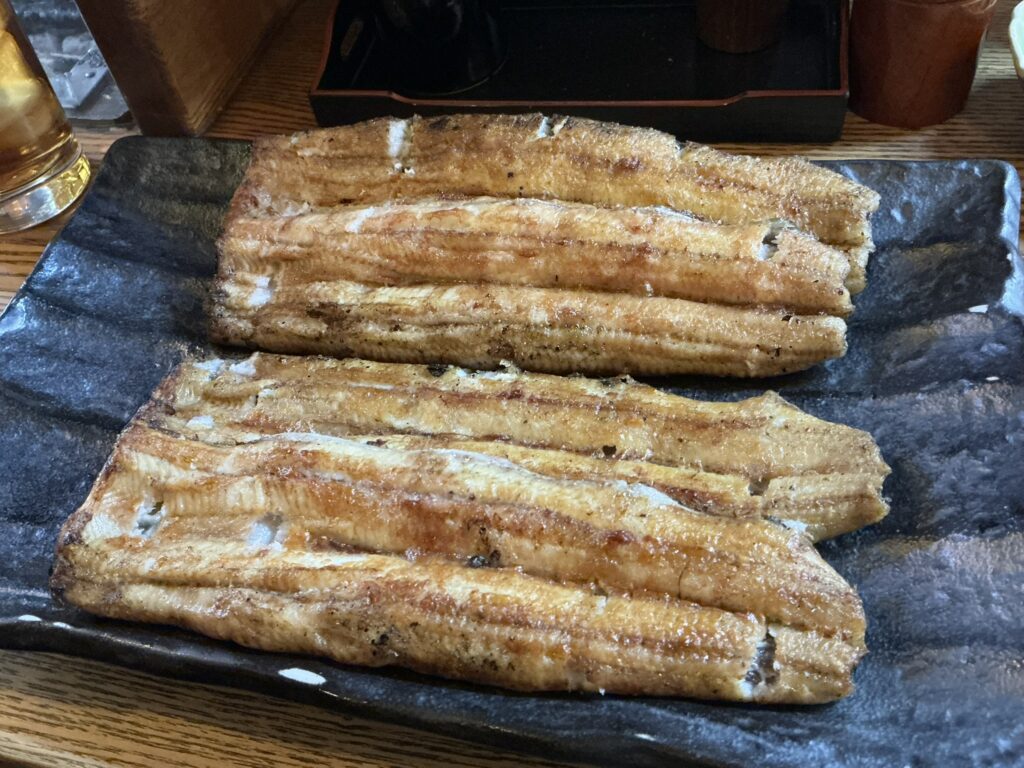 かぶとの白焼き