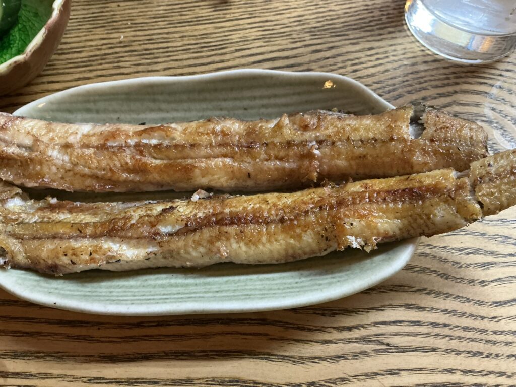 かぶとの白焼き