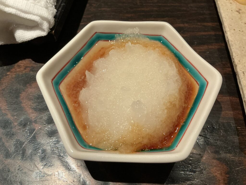 瀬尾の大根おろし