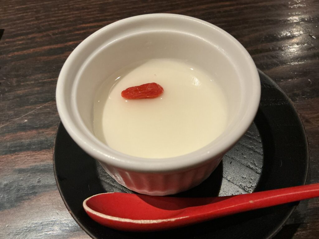 瀬尾の杏仁豆腐