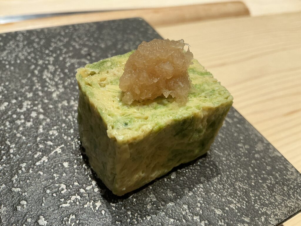 鮨結う紬の玉子