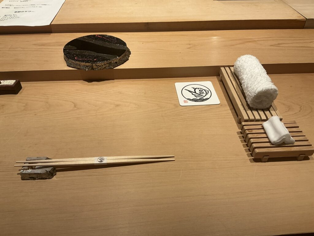 寿司清のカウンターセット