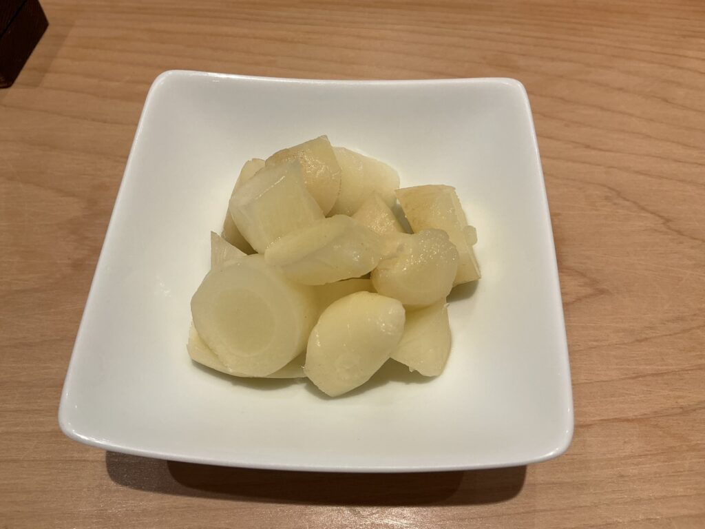 寿司清のガリ