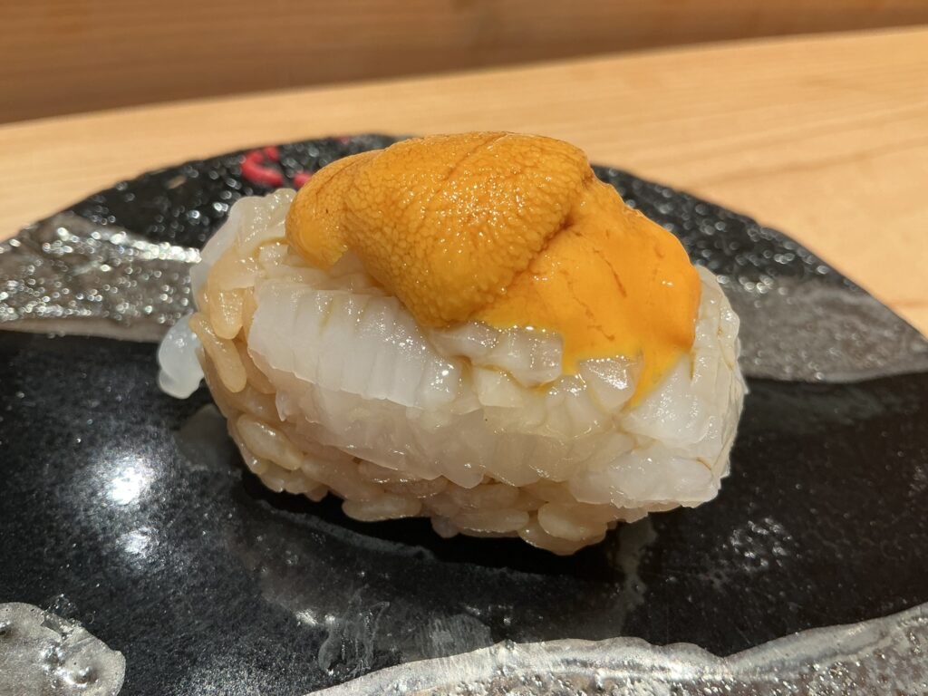 寿司清のアオリイカ