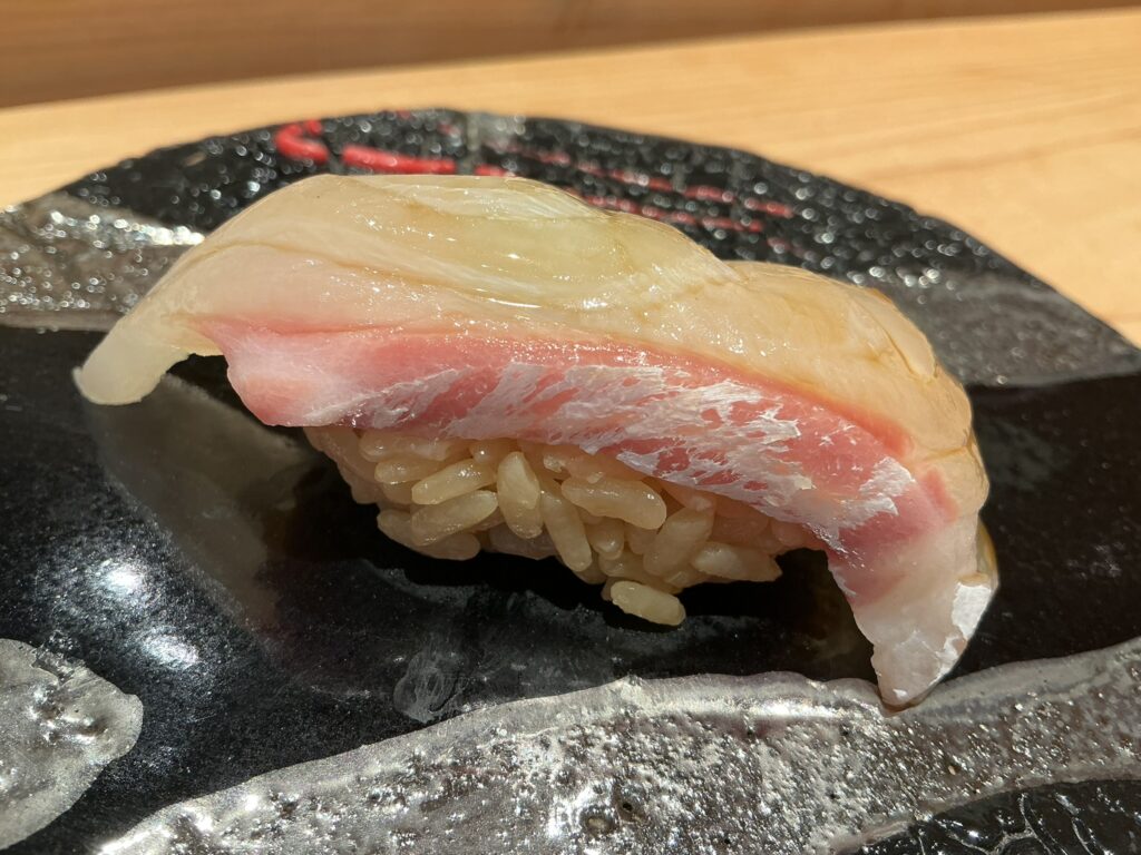 寿司清のマダイ