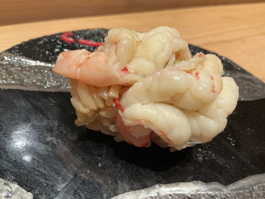 寿司清のタカエビ
