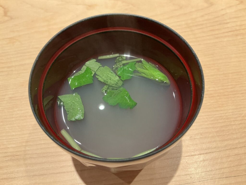寿司清のお椀