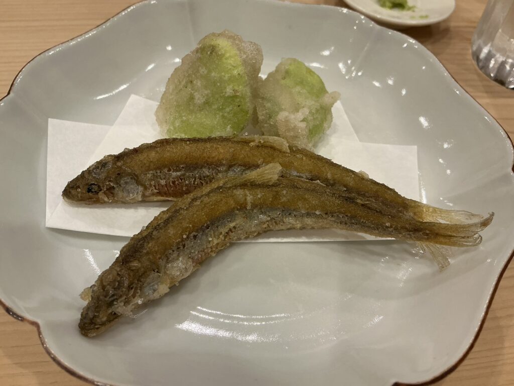 鮨桂太の稚鮎