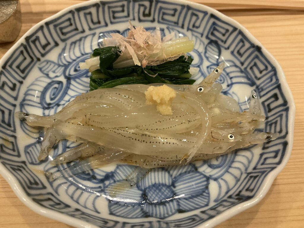 鮨桂太のシラウオ