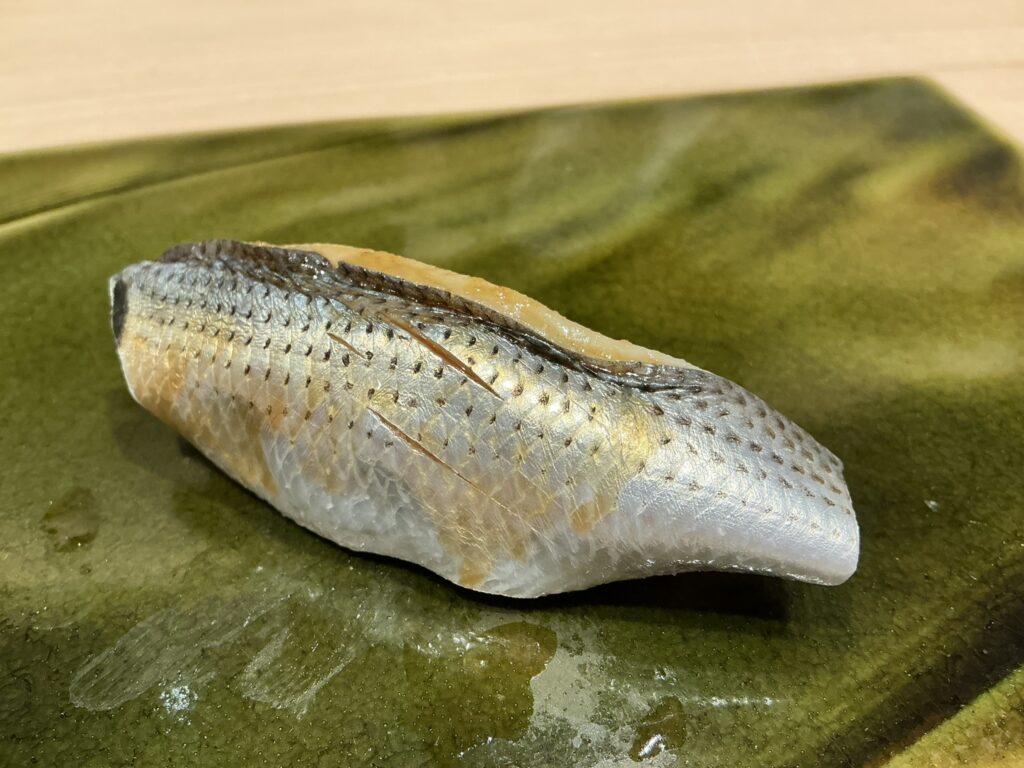 鮨みずかみのコハダ