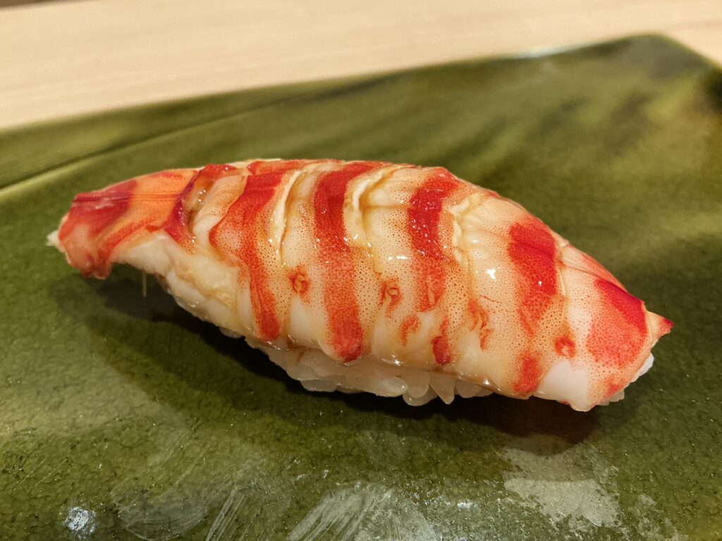 鮨みずかみのクルマエビ
